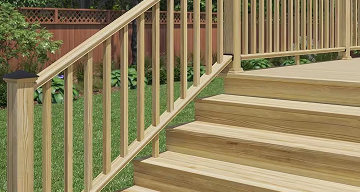 Teak Wood Handrails